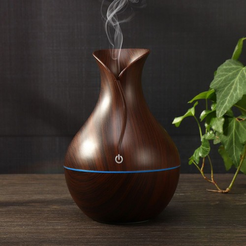 Humidificador Difusor Aromaterapia Madera Elegante PM-609 – Mayore