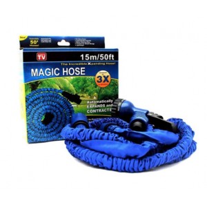 Manguera extensible de 15 metros (50 pies) que se expande automáticamente con la presión del agua y se contrae al vaciarse venta al por mayor P-11654