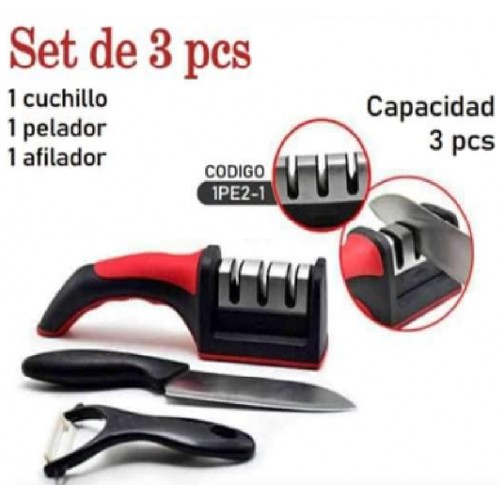 Set afilador 3 pcs