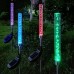 Juego de lámparas solares decorativas con diseño acrílico tipo burbuja. Ideales para iluminar jardines, patios y senderos con un efecto moderno y elegante. Venta por mayoreo PMY-16323