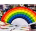 Abanico plegable arcoiris LGBTQ+ orgullo PRIDE venta al por mayor