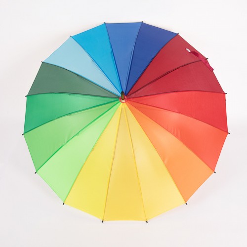 Paraguas de colores LGBTQ+  27 pulgadas 1.1m  , MAYOREO PRIDE-151-3