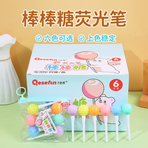Plumones de Colores Forma Paleta Q-1020 – al por mayor 