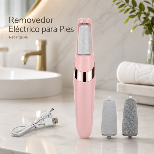 Lima eléctrica recargable para callos Ideal para cuidado de pies en casa. Venta por mayoreo Lima eléctrica recargable para callos Ideal para cuidado de pies en casa. Venta por mayoreo