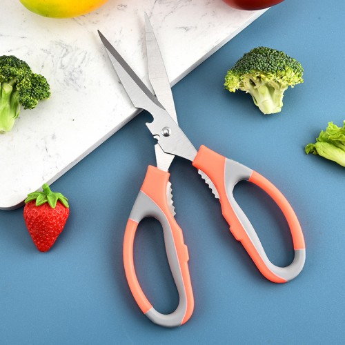Tijeras de cocina de acero inoxidable , MAYOREO RH-9340