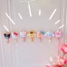 Ganchos adhesivos decorativos infantiles con personajes animados surtidos, ideales para pared o puerta, resistentes y reutilizables, venta al por mayor RS-172