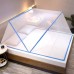 Mosquitero plegable para cama tamaño grande 190×160×80 cm, estructura tipo casita con varillas, fácil de usar y guardar, modelo RS-268, venta por mayoreo