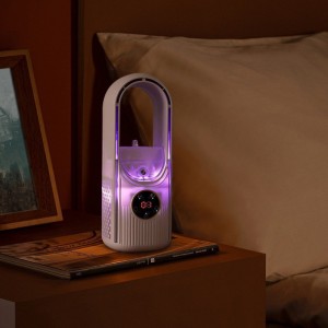 Ventilador sin aspas con humidificador y rociador con luz de escritorio para el hogar RSD-188