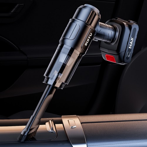 Aspiradora portátil inalámbrica con múltiples boquillas, recargable y de alta potencia, ideal para auto o casa venta por mayoreo RSD-401