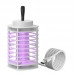 Lámpara antimosquitos eléctrica con luz UV y descarga de alto voltaje. Recargable por USB, segura, silenciosa y portátil. Perfecta para el hogar, oficina o exteriores. RSD-415