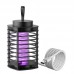 Lámpara antimosquitos eléctrica con luz UV y descarga de alto voltaje. Recargable por USB, segura, silenciosa y portátil. Perfecta para el hogar, oficina o exteriores. RSD-415