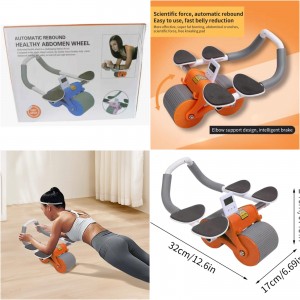 Rodillo abdominal con rebote inteligente, equipo de fitness para el hogar, venta por mayoreo RSD-423
