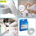 Cinta selladora impermeable de 3.8cmX3.2m ideal para sellar juntas en cocina, baño, lavabo, fregadero, regadera y ventanas. Venta por mayoreo RSD-432