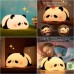Lámpara nocturna de silicón suave en forma de panda, recargable, ideal para niños para decoración de habitación. Venta por mayoreo RSD-449