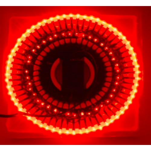 Serie led con música color Rojo de 6M con 100L S-60019