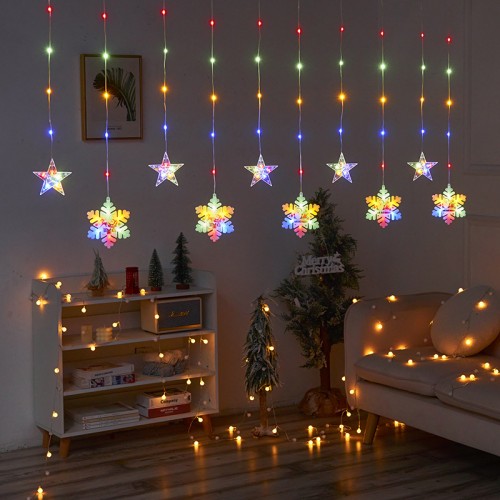 Serie de luces navideñas con estrellas S-60064