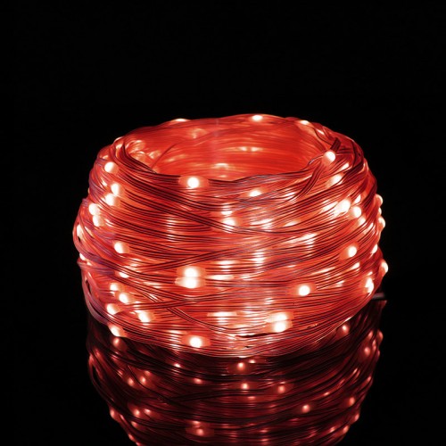 10M Cable de luz enchufable rojo S-60207