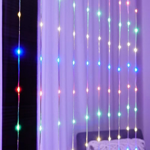 Cortina de luces multicolor 3*2mts S-60214