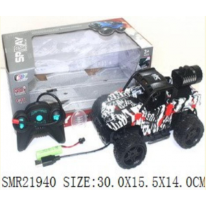 Carro de control remoto escala 1:16 con efecto de humo, recargable por USB. Juguete interactivo ideal para niños, venta al por mayor. SBY163-7A/8A