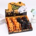 Linterna LED portátil con diseño de calabaza doble cara, perfecta para decorar en Halloween. Venta por mayoreo SD-2530