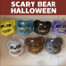 Máscara de oso terrorífica para Halloween, varios colores, para disfraces, fiestas, cosplay. Venta por mayoreo SD-2536