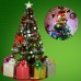 Árbol de Navidad de 2.1M +estrella + mariposa + bola de nieve + santa + bolsa de regalo+ tarjeta de deseos SD006