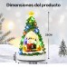 Decoración de Navidad de Arbol 23*13cm PILAS Y USB SDD1173