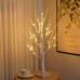 Árbol de luz de 60 CM con 24 LED luz cálida PILAR o USB de doble uso SDD1186