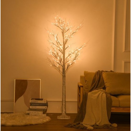 Árbol con luces Led cálida para decorar de 180CM,con 156LED de 8 funciones con cable USB SDD1190