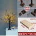 Árbol frutal con luz LED de decoración de 60cm con 24 pcz con carga USB SDD1194