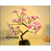 Árbol rosa con luces LED para decorar de 50 cm USB SDD1226