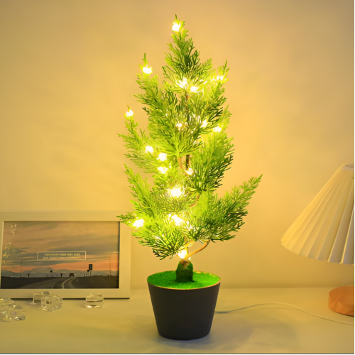 Árbol con luces led para decorar de 50CM (con interruptor) SDD1234