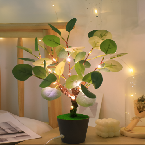 Árbol con luces LED para decorar de 45CM PILAR/USB (con interruptor) SDD1238