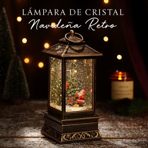 Crea un ambiente cálido y festivo con esta hermosa lámpara de cristal navideña estilo retro, que combina la elegancia del diseño clásico con la magia de la Navidad. Venta al por mayor  SDD1311 