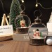 Dale un toque mágico a tu hogar con este encantador farol navideño decorativo, que simula una esfera de cristal con muñecos de nieve, árbol de Navidad y efecto de nieve brillante Venta al por mayor  SDD1352