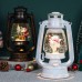 Añade un toque mágico a tu hogar con estos faroles navideños decorativos con figuras de Santa Claus y árboles navideños en su interior Venta al por mayor  SDD1354