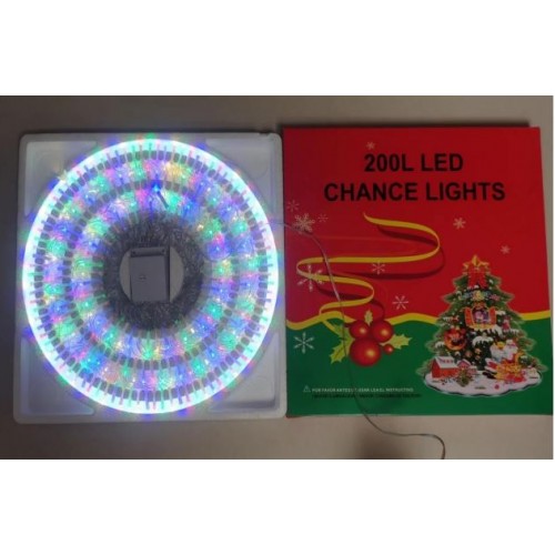 Serie de luces con 200 led, de 8 colores y varias funciones SDD152