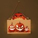 Cartel decorativo iluminante de halloween 23*25cm SDD220