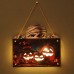 Cartel decorativo iluminante de halloween 23*25cm SDD220