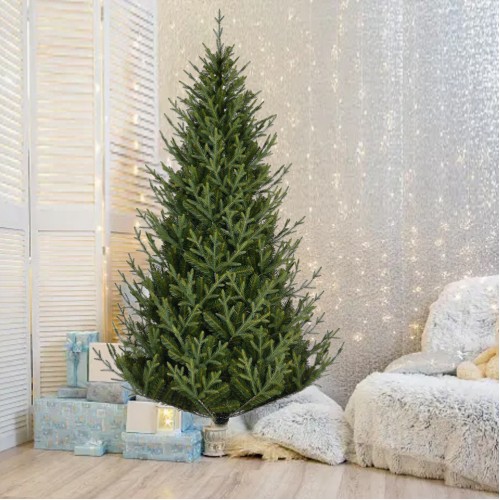 Arbol pino artificial de navidad Abeto sintético de 180cm con 742 ramas SDS130