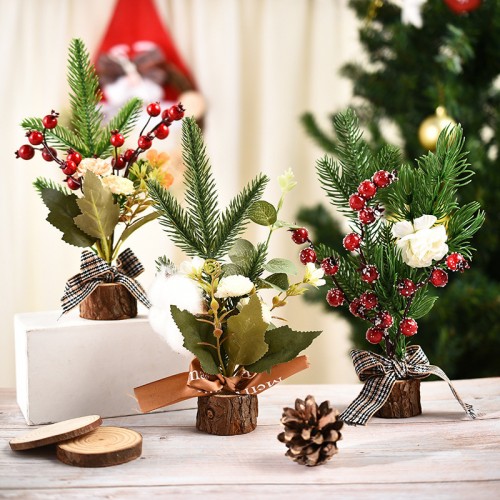 Mini adornos para árboles de Navidad 25*13cm SDS310