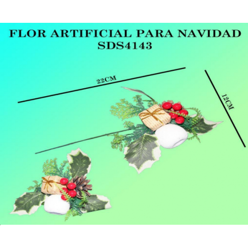 Flor artificial para navidad SDS4143