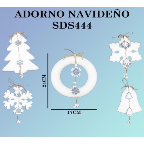 Adornos de figuras navideñas SDS444