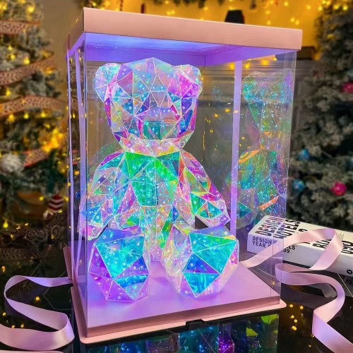 Lámpara 3D Oso luz RGB de ,30*32*42 cm