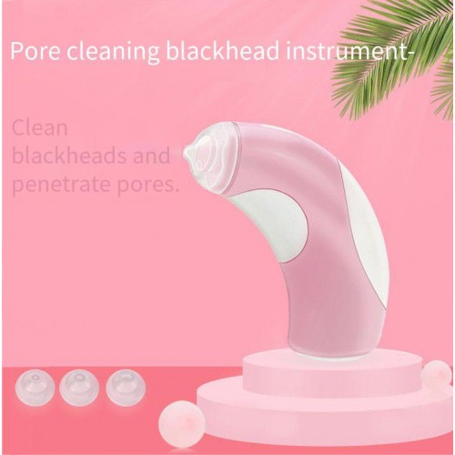 Extractor facial eléctrico para remover puntos negros, espinillas y exceso de grasa. Incluye diferentes cabezales y niveles de succión ajustables. Venta al por mayor SE-585