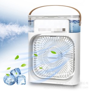 Ventilador con humidificador version pequeña , recargable MAYOREO SF112