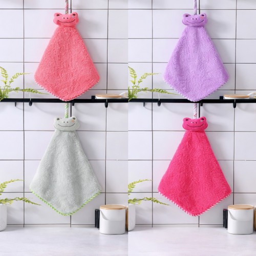 Toallas de mano de rana absorbentes de 40*25cm SJ02 Toallas de mano de rana absorbentes de 40*25cm SJ02