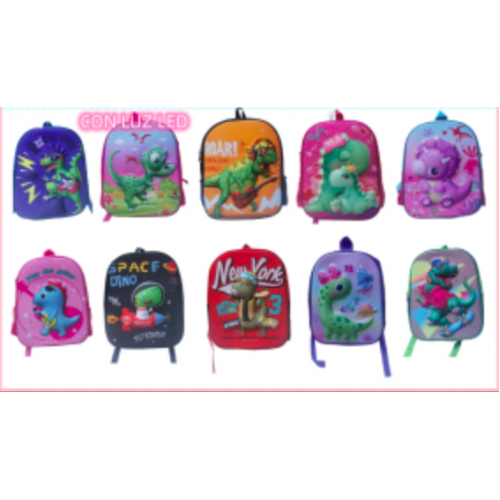 Mochila de dinosaurio