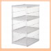 Zapatera plegable de tres capas de PET 27.6*38*59.2cm al por mayor SNH104