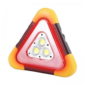 Luz de emergencia en triangulo con panel mayoreo SQ-6610